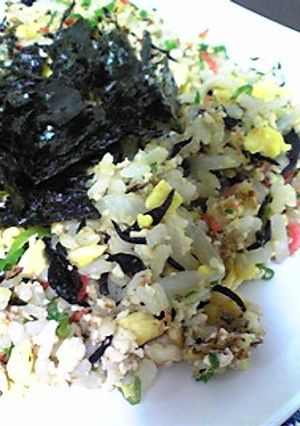 豆腐で作る☆ヘルシー鉄骨チャーハン-レシピのメイン写真
