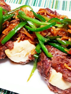 肉巻き豆腐で青椒肉絲-レシピのメイン写真