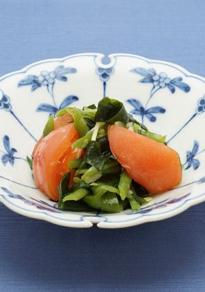 トマトといんげんの和風サラダ-レシピのメイン写真