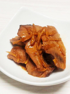 残ったお刺身(鮪や鰹)で一品☆生姜煮-レシピのメイン写真