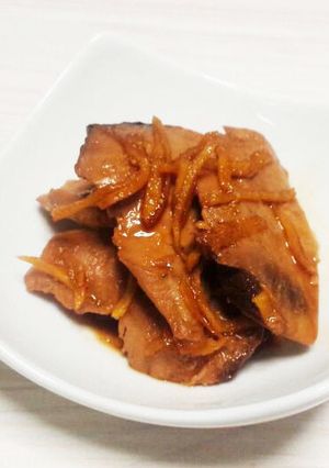 残ったお刺身(鮪や鰹)で一品☆生姜煮-レシピのメイン写真