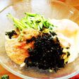 冷凍うどんで簡単☆明太とろろうどん