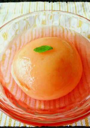 家にある材料で♡桃のコンポート-レシピのメイン写真