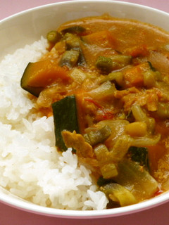 夏野菜カレーライス・保育園給食-レシピのメイン写真