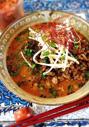 もずくが麺代わり☆お砂糖なし低糖質担々麺-レシピのメイン写真