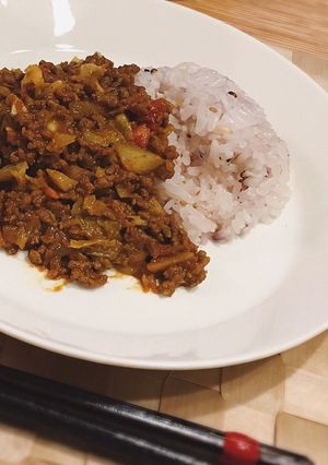 絶賛★ルーを使わない簡単ドライカレー！-レシピのメイン写真