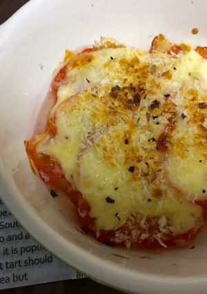 トマトのチーズ焼き-レシピのメイン写真