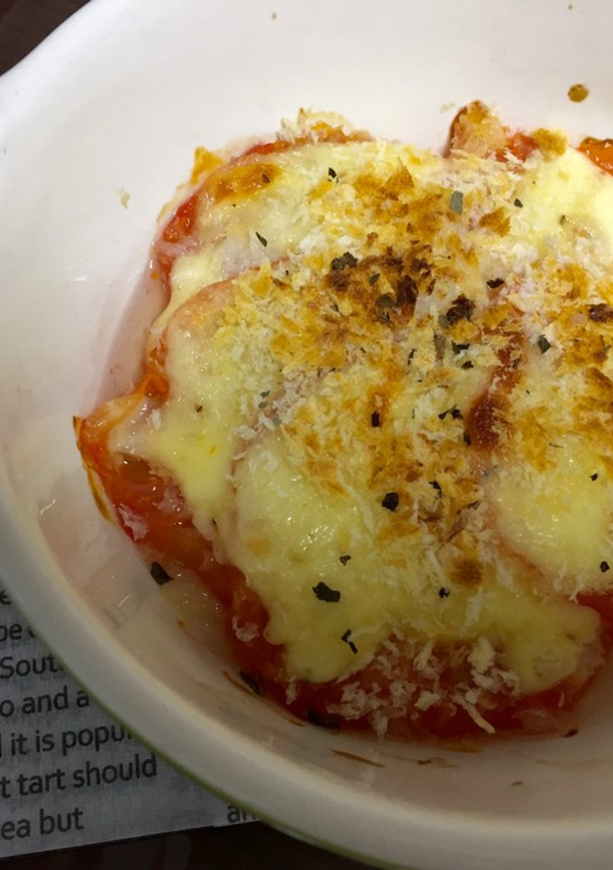 トマトのチーズ焼き-レシピのメイン写真