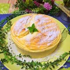 รูปของ 簡単ふわしゅわスフレチーズケーキ