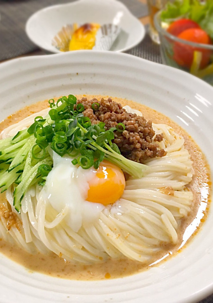 自家製ゴマだれで簡単冷やしうどん-レシピのメイン写真