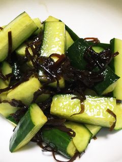 きゅうりと塩昆布の和え物-レシピのメイン写真