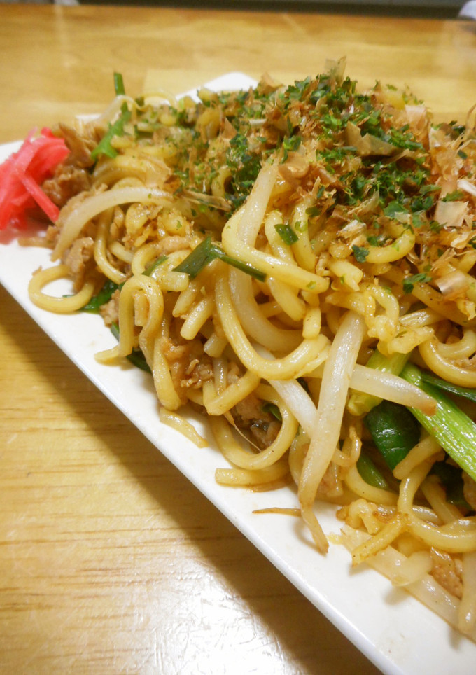 にら焼きそば-レシピのメイン写真