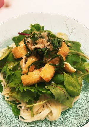 油揚げのサラダ麺-レシピのメイン写真