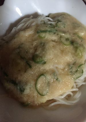トロロ素麺-レシピのメイン写真