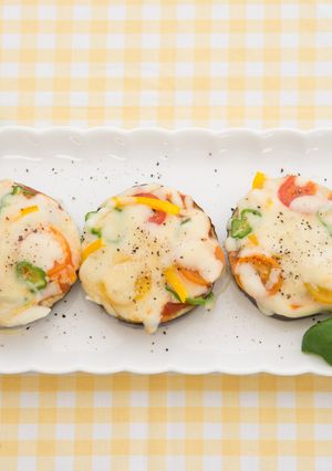 夏野菜たっぷりナスピザ-レシピのメイン写真