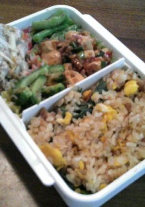 レタスと梅肉で、さっぱり炒飯-レシピのメイン写真