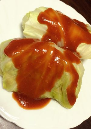 レンジでロールキャベツ-レシピのメイン写真