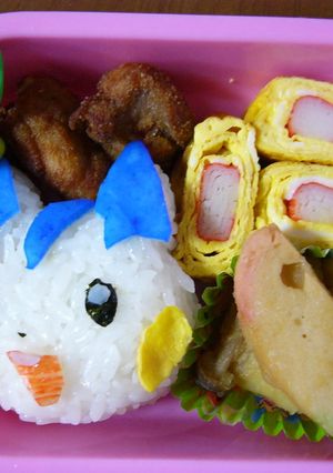 パチリスのキャラ弁-レシピのメイン写真