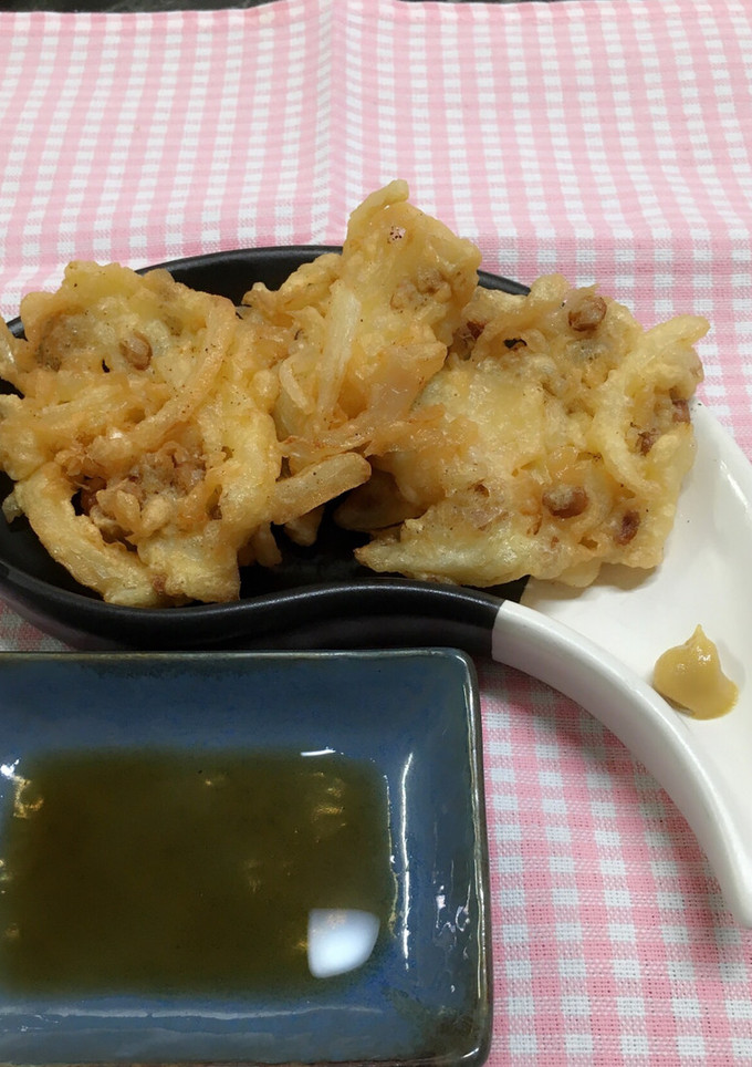 納豆と玉ねぎのかき揚げ♪納豆好きさんに♪-レシピのメイン写真