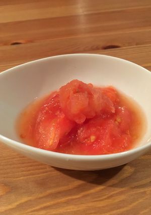 さっぱり！トマトだけの副菜♡-レシピのメイン写真