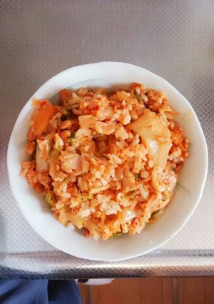 納豆キムチツナチャーハン-レシピのメイン写真