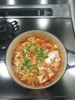 キムチと厚揚げの煮物-レシピのメイン写真