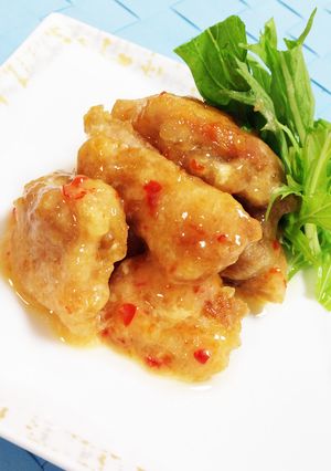 簡単ピリ辛美味☆チキンのチリマヨソース-レシピのメイン写真