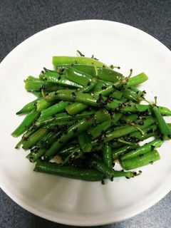 炒めたインゲンの胡麻和え-レシピのメイン写真