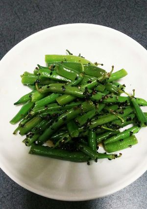炒めたインゲンの胡麻和え-レシピのメイン写真