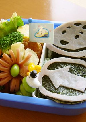 E2系 しんかんせんくん弁当（キャラ弁）-レシピのメイン写真