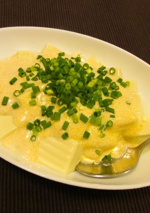 簡単☆温豆腐のまろやか明太子マヨのせ☆-レシピのメイン写真