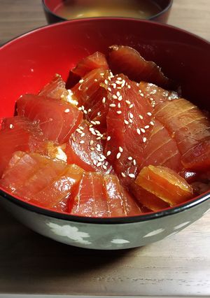 簡単♪漬けマグロ丼-レシピのメイン写真