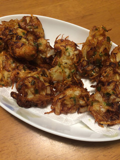 給料日前のノングルテンかき揚げ!-レシピのメイン写真