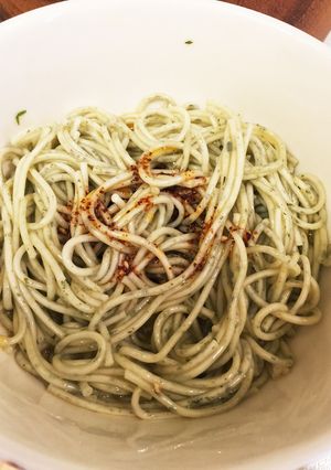 バジルにゅうめんでTKS-レシピのメイン写真