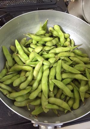茹でずに枝豆-レシピのメイン写真