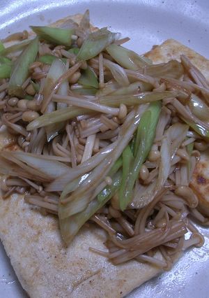 バターしょう油の豆腐ステーキ♪♪♪-レシピのメイン写真