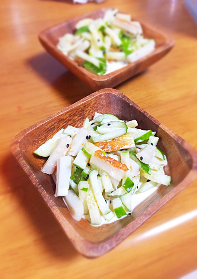 ちくわときゅうりの簡単サラダ-レシピのメイン写真