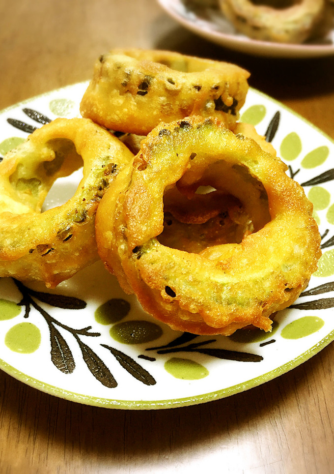ゴーヤ好きさんに♡ゴーヤの中華風唐揚げ-レシピのメイン写真