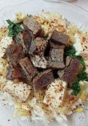 あぶり鮪サラダ（血管ダイエット食849）-レシピのメイン写真