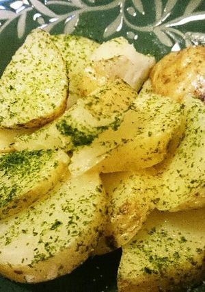 レンジで簡単ノリ塩じゃがバター♪-レシピのメイン写真