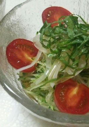 きゅうりのそうめん風サラダ♪-レシピのメイン写真