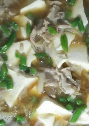 超簡単うんまぁー！肉豆腐-レシピのメイン写真
