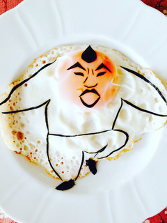 目玉焼きアートで笑顔に☆-レシピのメイン写真