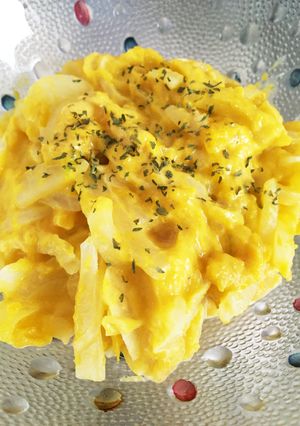 かぼちゃと玉ねぎの適当サラダ-レシピのメイン写真