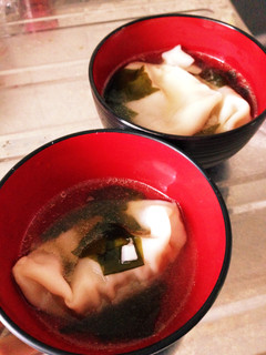 簡単*つるんとおいしい大好きな餃子スープ-レシピのメイン写真
