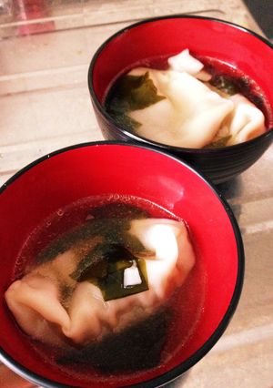簡単＊つるんとおいしい大好きな餃子スープ-レシピのメイン写真