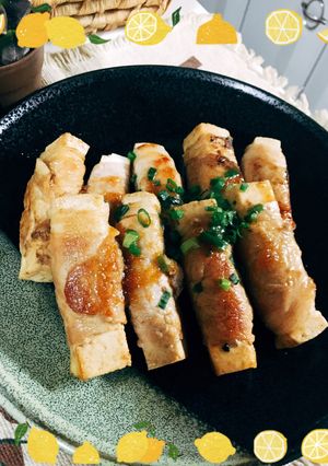 ヘルシー☆肉巻き豆腐-レシピのメイン写真