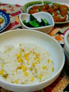 とうもろこしごはん-レシピのメイン写真