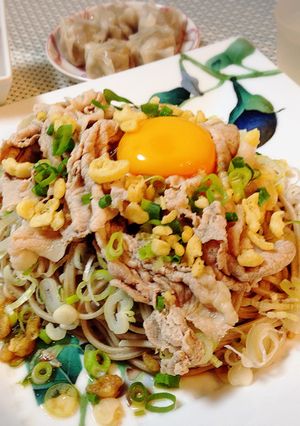 時短簡単♪やわらか豚しゃぶの冷やし蕎麦-レシピのメイン写真