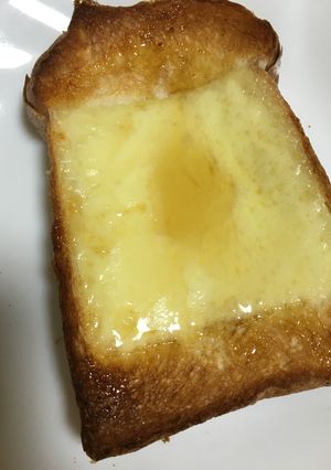 メープル×チーズトースト-レシピのメイン写真